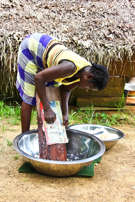 Marron keuken tour Suriname
